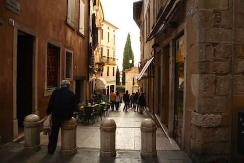wandering the streets of Bassano del Grappa