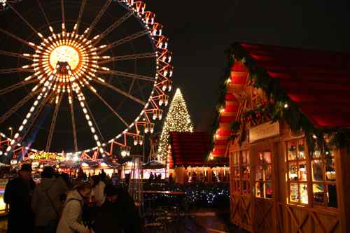 Bavarian ferris wheel, Berliner Christmas market