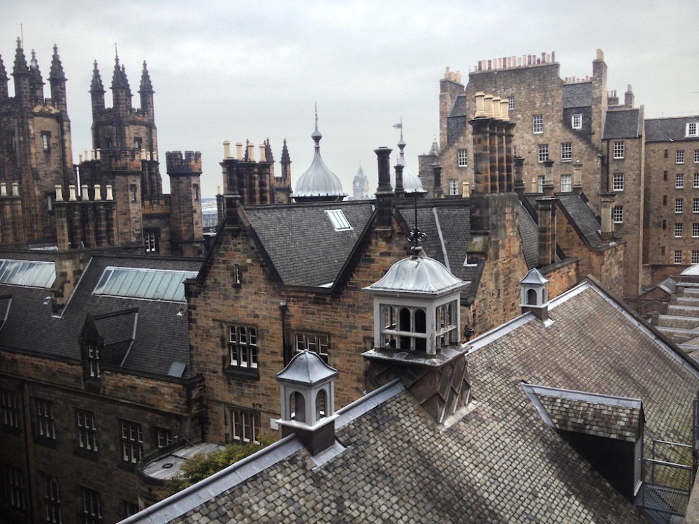 View from Camera Obscura Edinburgh