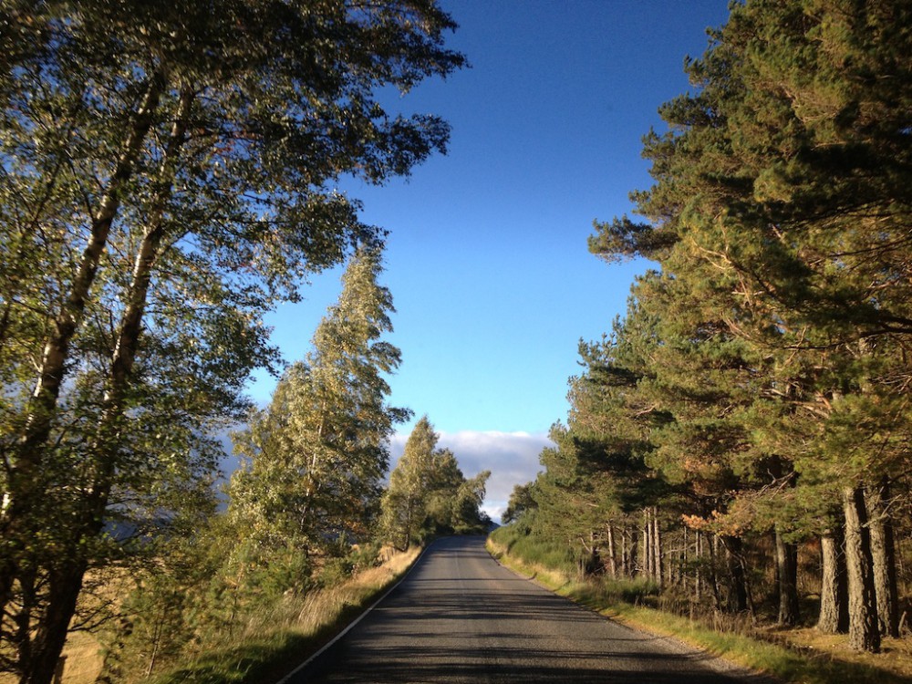 road trip through the Scottish Highlands