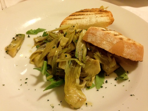 Ferrara artichoke salad
