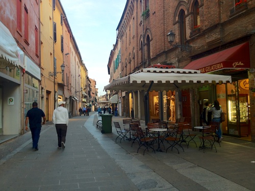 Ferrara cute streets