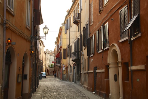another cute street in Ferrara
