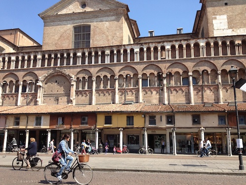 Ferrara town square