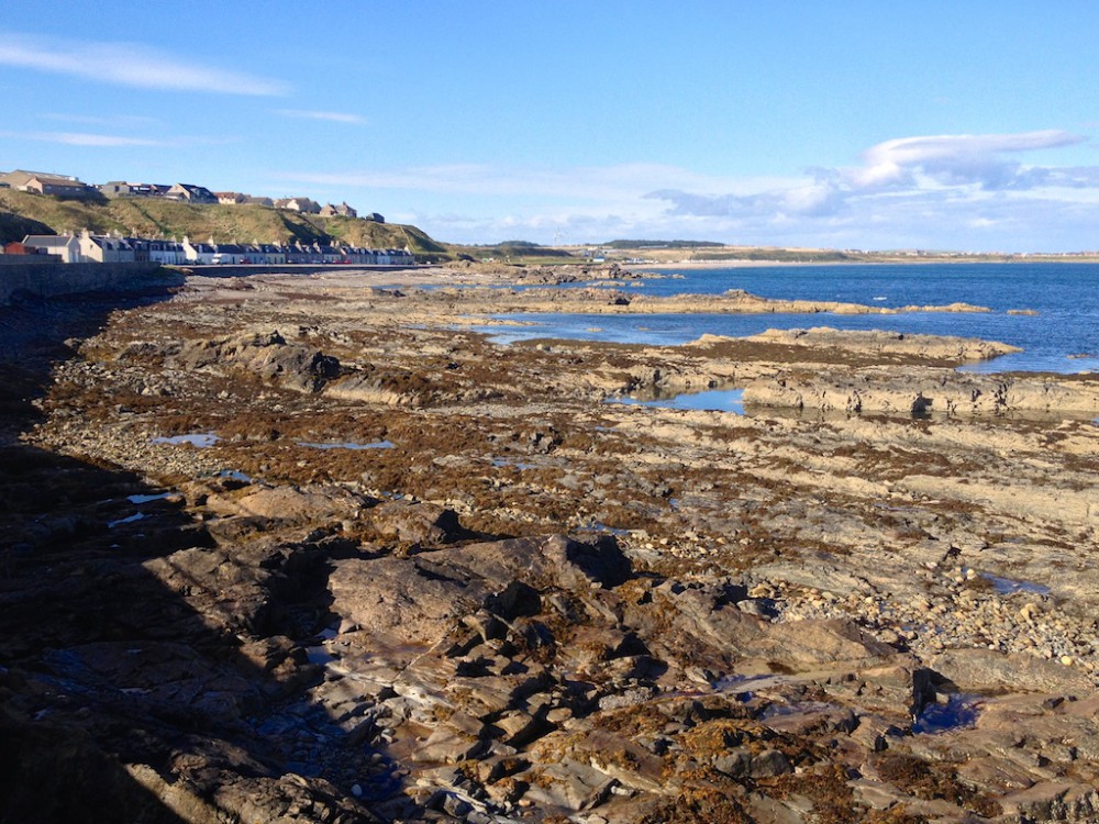 Banff coast, Scotland