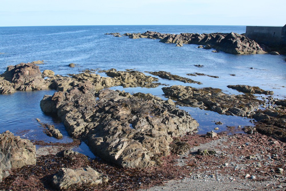 Banff coast, Scotland