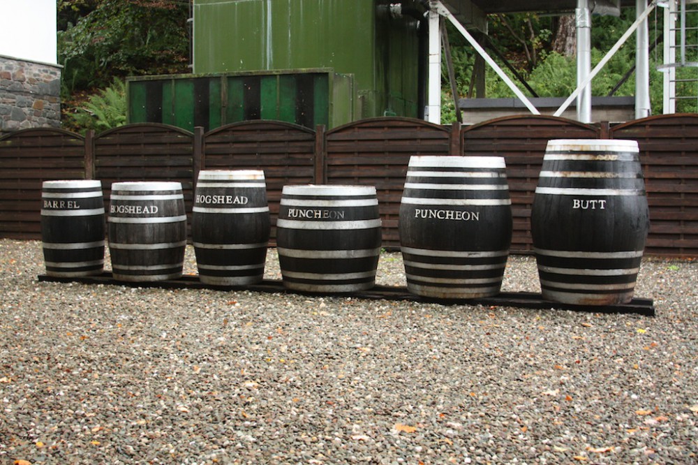 whisky barrel types