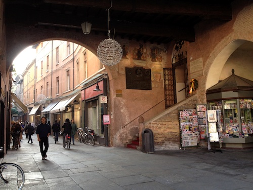 a picturesque arch in Ravenna, Italy