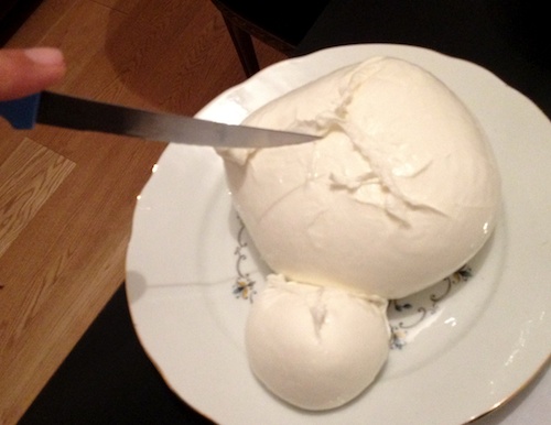 giant balls of bufalo mozzarella