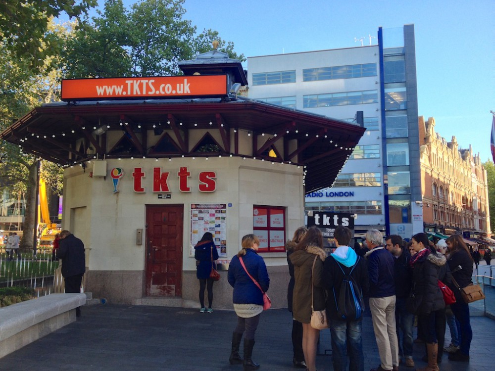 TKTS kiosk in London