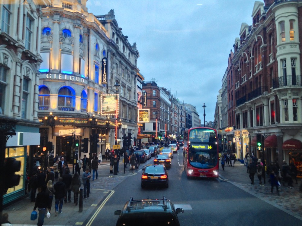 London's theatre district