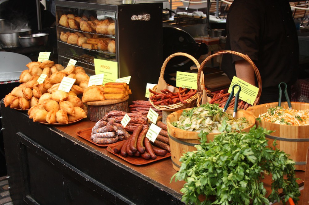 Goodies at Apple Market, London