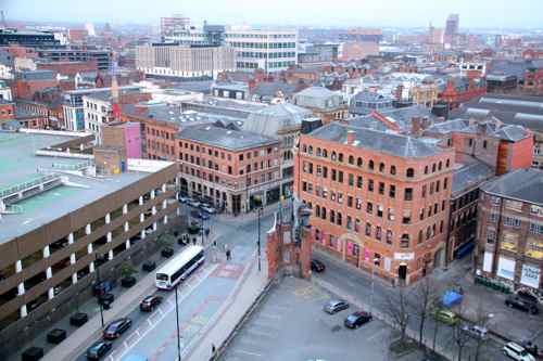 view from The Light, Manchester