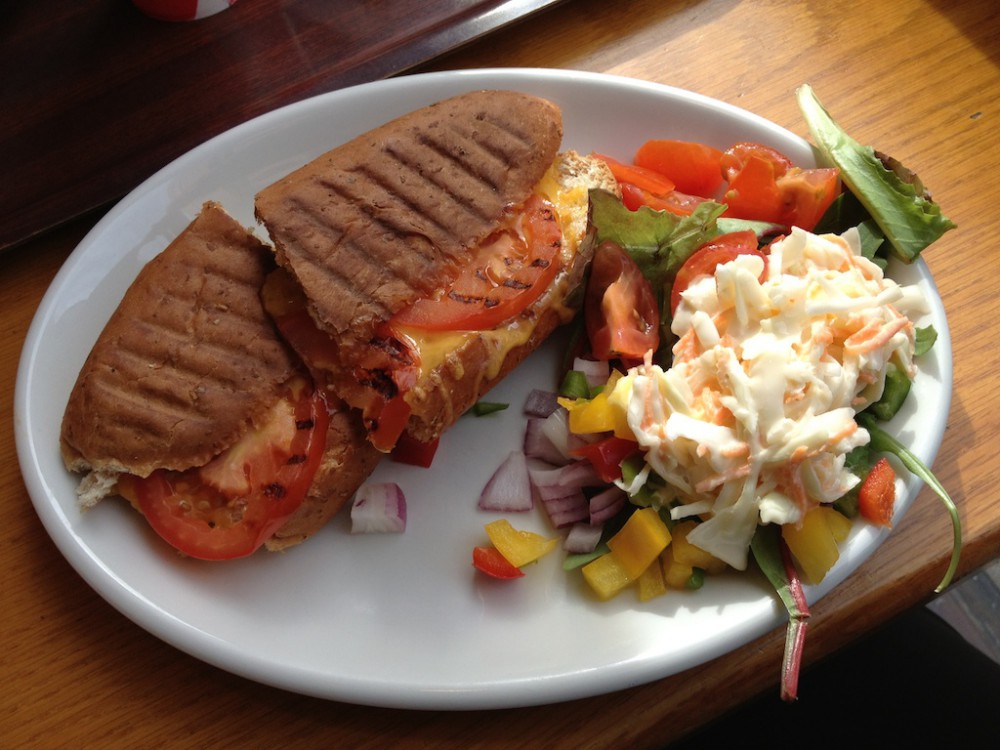 lunch in Elgin, Scotland