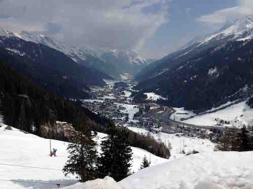 Sankt Anton from above