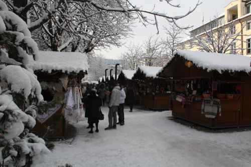 Christmas market in Brunico