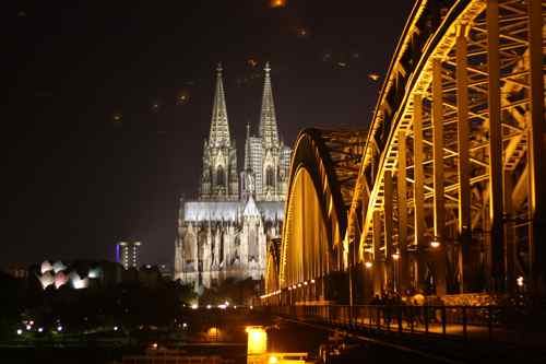 Cologne at night