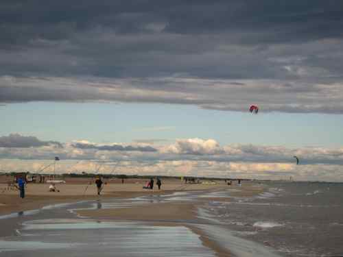 beach in southern France