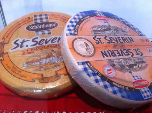 Austrian cheese wheels