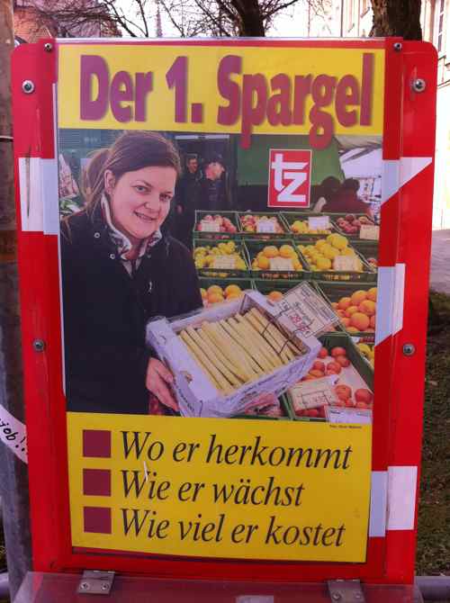 Germany gets all excited in anticipation of Spargel season