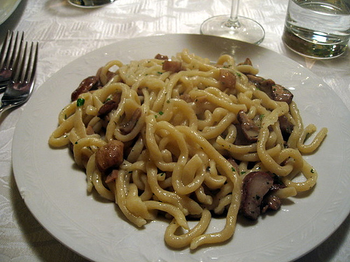 Pici, delicious Tuscan pasta